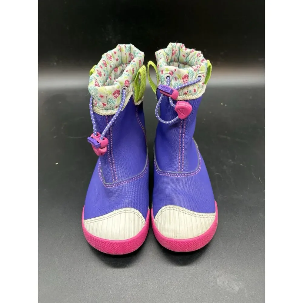 Keen Kids Encanto 365 Waterproof Boot toddler size 12C purple pink blue 1014403